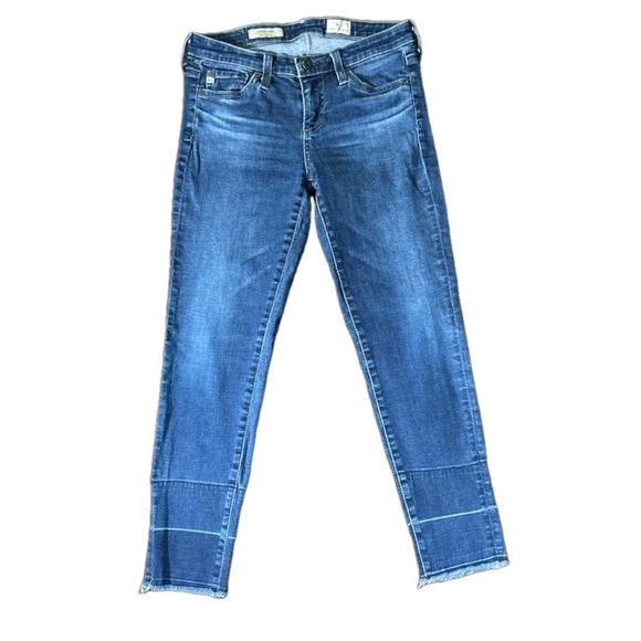 Ag Adriano Goldschmied Denim - AG Adriano Goldschmied The Stilt Crop / Cigarette Crop Jeans Size 25
